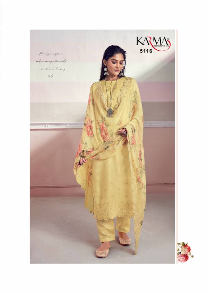 Karma Mehram 5 New Fancy Exclusive Wear Designer Heavy Salwar Kameez Collection